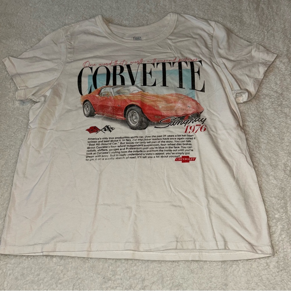 GM Women’s Corvette Short Sleeve Shirt XL